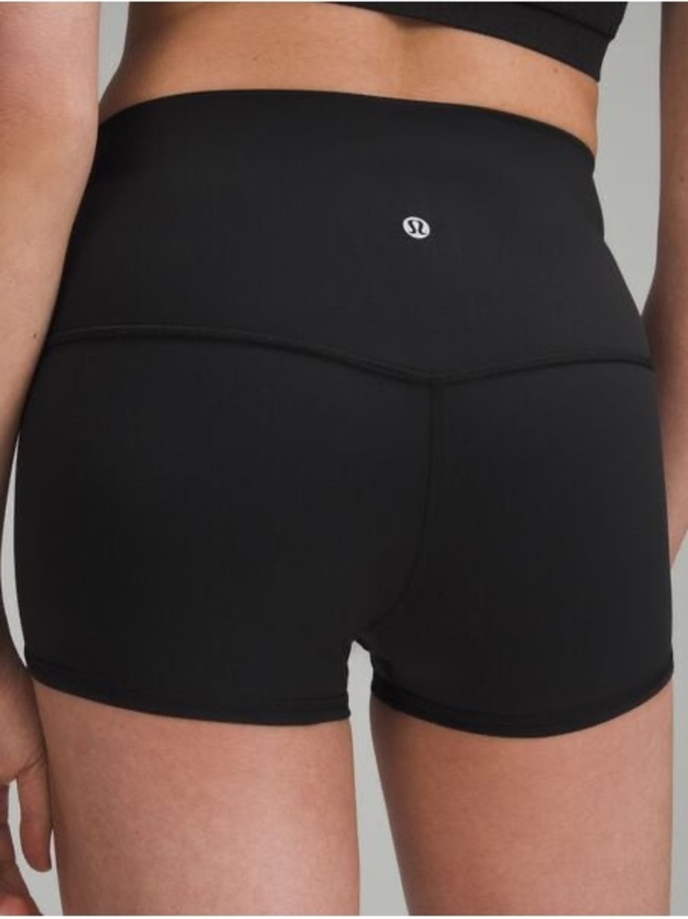 lululemon athletica Black High-Rise Bike Shorts